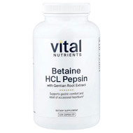 <img alt="Vital Nutrients, Betaine HCl Pepsin with Gentian Root Extract, 225 Capsules" title="Vital Nutrients, Betaine HCl Pepsin with Gentian Root Extract, 225 Capsules,693465425114"