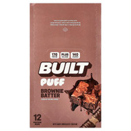 <img alt="Built, Puff, Protein Bars, Brownie Batter, 12 Bars, 1.41 oz (40 g) Each" title="Built, Puff, Protein Bars, Brownie Batter, 12 Bars, 1.41 oz (40 g) Each,840229303632"