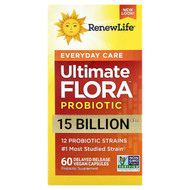 <img alt="Renew Life, Ultimate Flora, Everyday Care Probiotic, 60 Delayed Release Vegan Capsules" title="Renew Life, Ultimate Flora, Everyday Care Probiotic, 60 Delayed Release Vegan Capsules,631257120984"