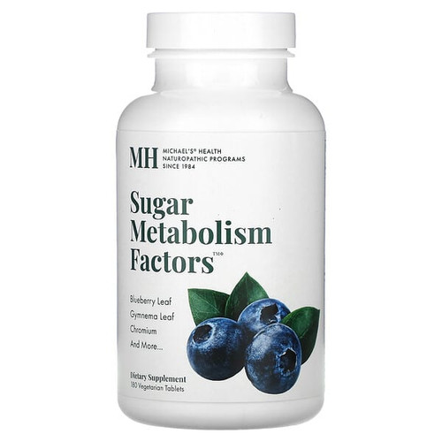 <img alt="Michaels Health, Sugar Metabolism Factors, 180 Vegetarian Tablets" title="Michaels Health, Sugar Metabolism Factors, 180 Vegetarian Tablets,755929012060"