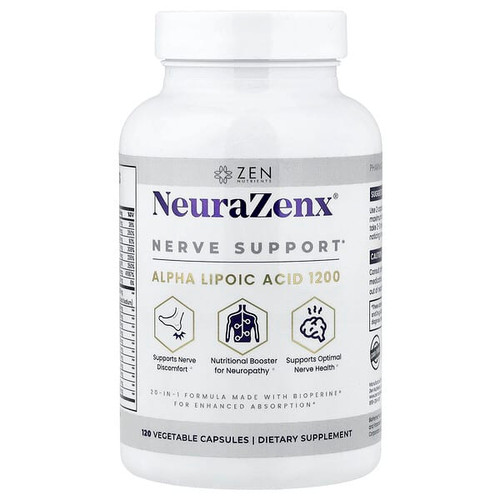 <img alt="Zen Nutrients, NeuraZenx, Nerve Support, 120 Vegetable Capsules" title="Zen Nutrients, NeuraZenx, Nerve Support, 120 Vegetable Capsules,197644956241"