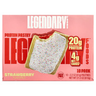 <img alt="Legendary Foods, Protein Pastry, Strawberry, 10 Pack, 2.2 oz (61 g) Each" title="Legendary Foods, Protein Pastry, Strawberry, 10 Pack, 2.2 oz (61 g) Each,810035970922"