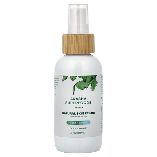 <img alt="Akasha Superfoods, Natural Skin Repair Mist, For Acne Prone Skin, Ocean Algae, 3.4 oz (111 ml)" title="Akasha Superfoods, Natural Skin Repair Mist, For Acne Prone Skin, Ocean Algae, 3.4 oz (111 ml),860009183506"