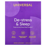 <img alt="Universal U, De-Stress & Sleep, 30 Pill Packs" title="Universal U, De-Stress & Sleep, 30 Pill Packs,039442001917"
