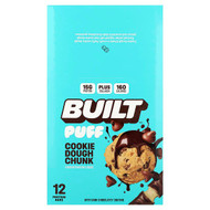 <img alt="Built, Puff, Protein Bars, Cookie Dough Chunk, 12 Bars, 1.55 oz (44 g) Each" title="Built, Puff, Protein Bars, Cookie Dough Chunk, 12 Bars, 1.55 oz (44 g) Each,840229303342"