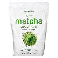 <img alt="Micro Ingredients, Organic Matcha Green Tea Powder, 2 lb (907 g)" title="Micro Ingredients, Organic Matcha Green Tea Powder, 2 lb (907 g),850082445721"