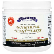 <img alt="Lewis Labs, Nutritional Yeast Flakes, Cheesy Nutty, 16 oz (454 g)" title="Lewis Labs, Nutritional Yeast Flakes, Cheesy Nutty, 16 oz (454 g),042515020180"