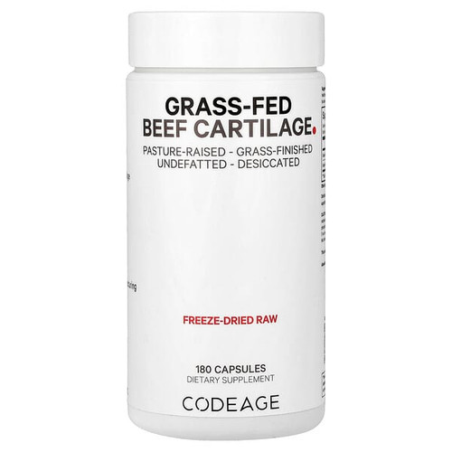 <img alt="Codeage, Grass-Fed Beef Cartilage, 180 Capsules" title="Codeage, Grass-Fed Beef Cartilage, 180 Capsules,853919008144"