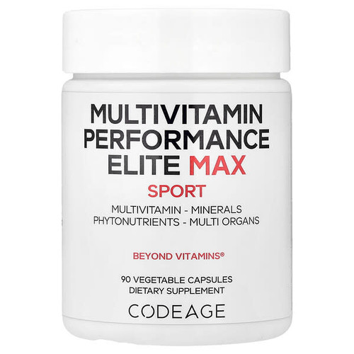 <img alt="Codeage, Multivitamin Performance Elite Max, Sport, 90 Vegetable Capsules" title="Codeage, Multivitamin Performance Elite Max, Sport, 90 Vegetable Capsules,850043333982"