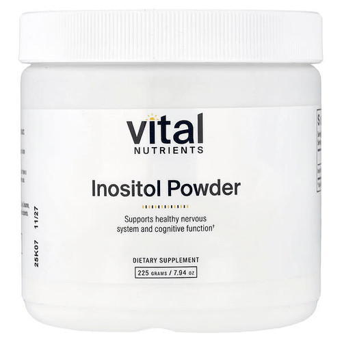 <img alt="Vital Nutrients, Inositol Powder, 7.94 oz (225 g)" title="Vital Nutrients, Inositol Powder, 7.94 oz (225 g),693465532119"