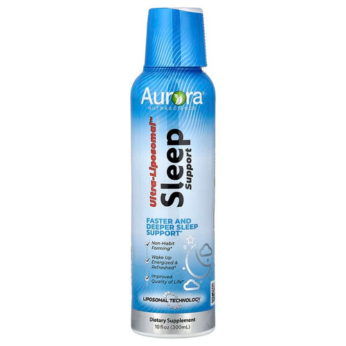 <img alt="Aurora Nutrascience, Ultra-Liposomal Sleep Support, 10 fl oz (300 ml)" title="Aurora Nutrascience, Ultra-Liposomal Sleep Support, 10 fl oz (300 ml),628504648261"