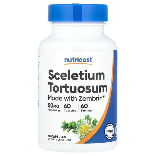 <img alt="Nutricost, Sceletium Tortuosum, 50 mg , 60 Capsules" title="Nutricost, Sceletium Tortuosum, 50 mg , 60 Capsules,810014679013"