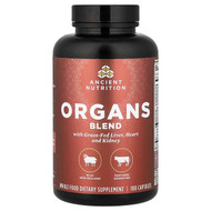 <img alt="Ancient Nutrition, Organs Blend, 180 Capsules" title="Ancient Nutrition, Organs Blend, 180 Capsules,816401026316"