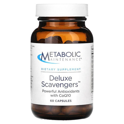 <img alt="Metabolic Maintenance, Deluxe Scavengers, 60 Capsules" title="Metabolic Maintenance, Deluxe Scavengers, 60 Capsules,838287002147"