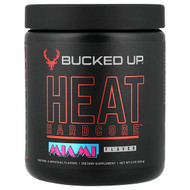 <img alt="Bucked Up, Heat Hardcore, Miami, 8 oz (228 g)" title="Bucked Up, Heat Hardcore, Miami, 8 oz (228 g),810131950460"