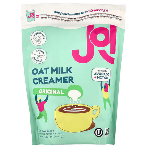 <img alt="JOI, Oat Milk Creamer, Original, 1.42 lb (644 g)" title="JOI, Oat Milk Creamer, Original, 1.42 lb (644 g),858098008855"