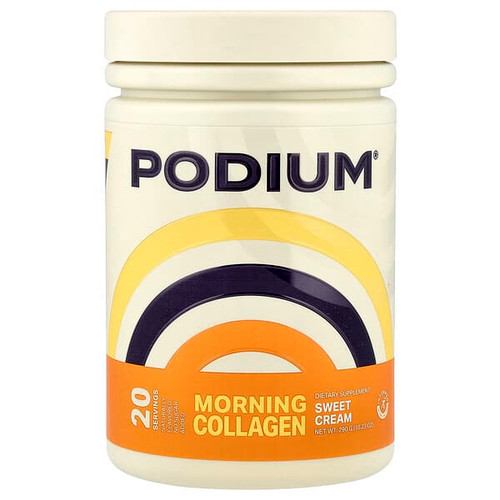 <img alt="Podium Nutrition, Morning Collagen, Sweet Cream, 10.23 oz (290 g)" title="Podium Nutrition, Morning Collagen, Sweet Cream, 10.23 oz (290 g),810117601973"