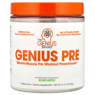 <img alt="The Genius Brand, Genius Pre, Sour Apple, 11.21 oz (318 g)" title="The Genius Brand, Genius Pre, Sour Apple, 11.21 oz (318 g),850098008163"