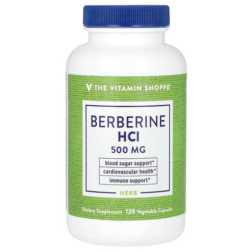 <img alt="The Vitamin Shoppe, Berberine HCI, 500 mg, 120 Vegetable Capsules" title="The Vitamin Shoppe, Berberine HCI, 500 mg, 120 Vegetable Capsules,766536039197"