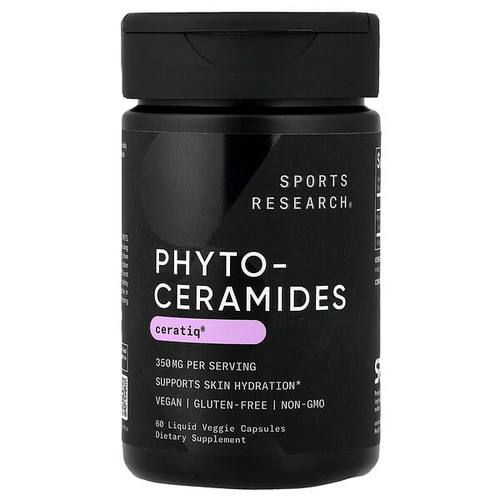 <img alt="Sports Research, Phytoceramides, 350 mg, 60 Liquid Veggie Capsules" title="Sports Research, Phytoceramides, 350 mg, 60 Liquid Veggie Capsules,023249093794"