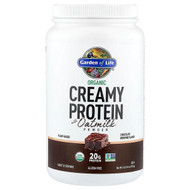 <img alt="Garden of Life, Organic Creamy Protein with Oatmilk Powder, Chocolate Brownie, 2 lb 0.45 oz (920 g)" title="Garden of Life, Organic Creamy Protein with Oatmilk Powder, Chocolate Brownie, 2 lb 0.45 oz (920 g),658010132718"