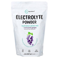 <img alt="Micro Ingredients, Electrolyte Powder, Concord Grape, 2 lb (907 g)" title="Micro Ingredients, Electrolyte Powder, Concord Grape, 2 lb (907 g),850056167536"