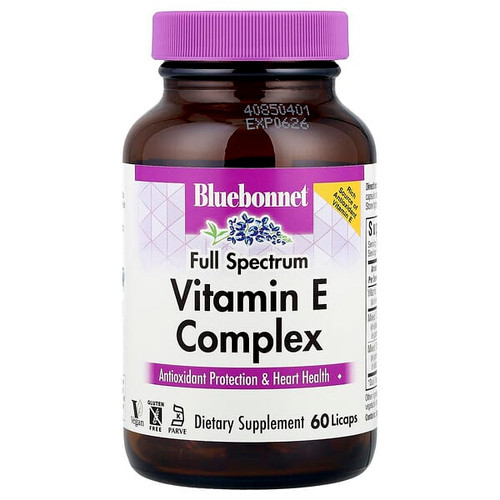 <img alt="Bluebonnet Nutrition, Vitamin E Complex, Full Spectrum , 60 Licaps" title="Bluebonnet Nutrition, Vitamin E Complex, Full Spectrum , 60 Licaps,743715006010"