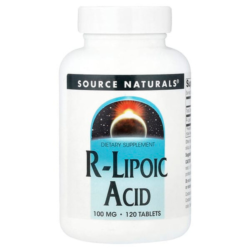 <img alt="Source Naturals, R-Lipoic Acid, 100 mg, 120 Tablets" title="Source Naturals, R-Lipoic Acid, 100 mg, 120 Tablets,021078020417"