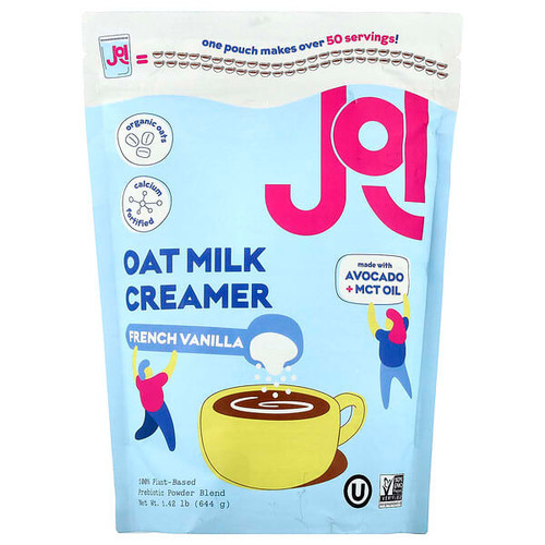 <img alt="JOI, Oat Milk Creamer, French Vanilla, 1.42 lb (644 g)" title="JOI, Oat Milk Creamer, French Vanilla, 1.42 lb (644 g),858098008954"