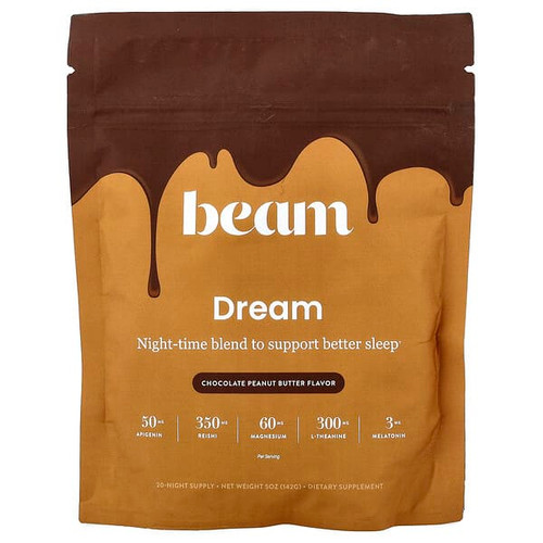 <img alt="Beam, Dream, Chocolate Peanut Butter, 5 oz (142 g)" title="Beam, Dream, Chocolate Peanut Butter, 5 oz (142 g),850077725067"