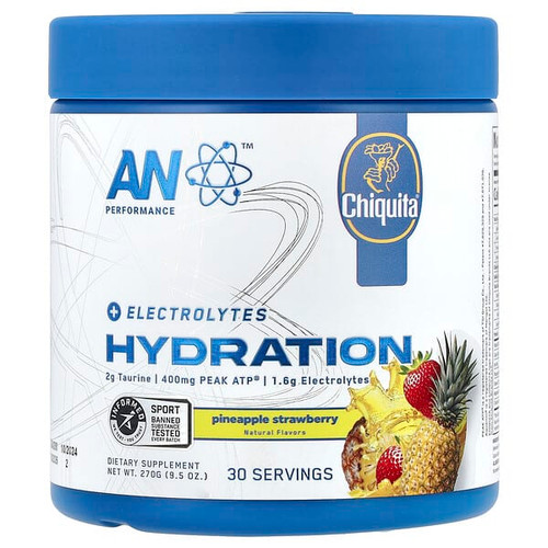 <img alt="AN Supps, Hydration, Pineapple Strawberry, 9.5 oz (270 g)" title="AN Supps, Hydration, Pineapple Strawberry, 9.5 oz (270 g),5056555207604"