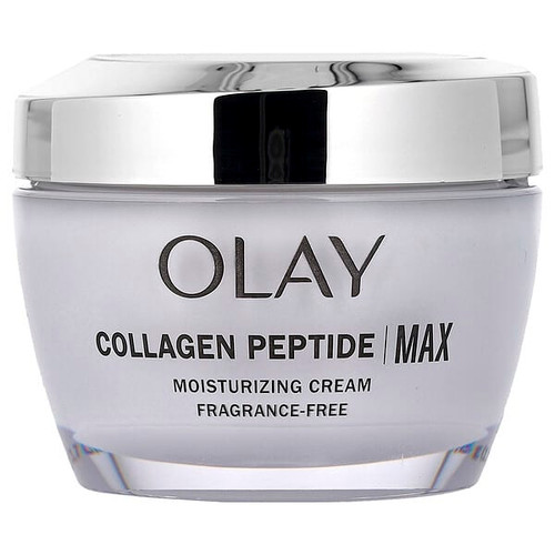 <img alt="Olay, Collagen Peptide Max, Moisturizing Cream, Fragrance Free, 1.7 oz (48 g)" title="Olay, Collagen Peptide Max, Moisturizing Cream, Fragrance Free, 1.7 oz (48 g),075609200915"