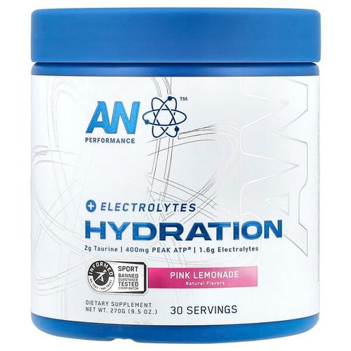 <img alt="AN Supps, Hydration, Pink Lemonade, 9.5 oz (270 g)" title="AN Supps, Hydration, Pink Lemonade, 9.5 oz (270 g),5056555207598"