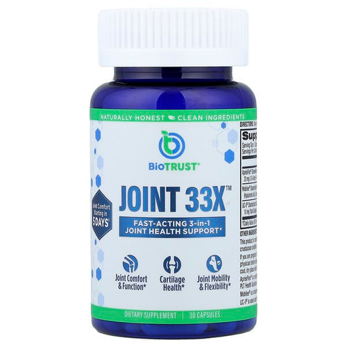 <img alt="BioTRUST, Joint 33X, 30 Capsules" title="BioTRUST, Joint 33X, 30 Capsules,812996020388"