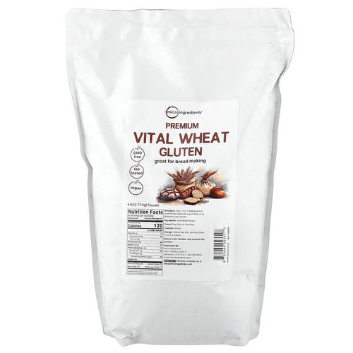 <img alt="Micro Ingredients, Premium Vital Wheat Gluten Powder, 6 lb (2.72 kg)" title="Micro Ingredients, Premium Vital Wheat Gluten Powder, 6 lb (2.72 kg),850069023317"