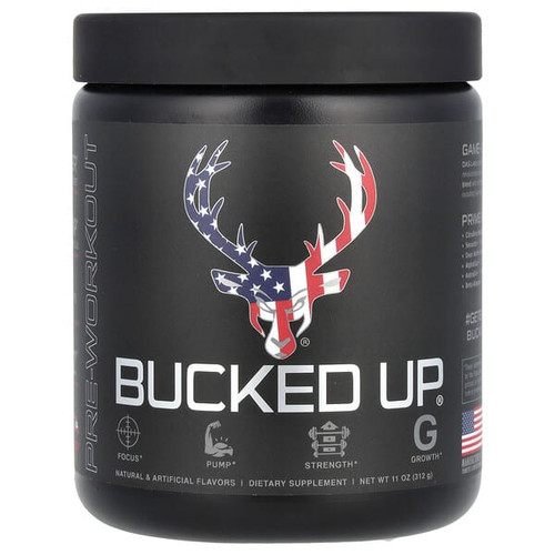 <img alt="Bucked Up, Pre-Workout, Merica Rocket Pop, 11 oz (312 g)" title="Bucked Up, Pre-Workout, Merica Rocket Pop, 11 oz (312 g),851005007538"