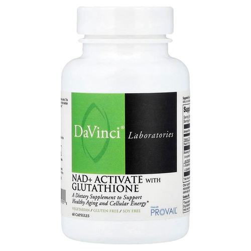 <img alt="DaVinci Laboratories, NAD + Activate with Glutathione, 60 Capsules" title="DaVinci Laboratories, NAD + Activate with Glutathione, 60 Capsules,026664019318"