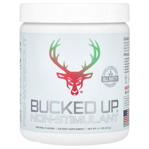 <img alt="Bucked Up, Pre-Workout, Non-Stimulant, Strawberry Kiwi, 11.1 oz (315 g)" title="Bucked Up, Pre-Workout, Non-Stimulant, Strawberry Kiwi, 11.1 oz (315 g),811374034450"