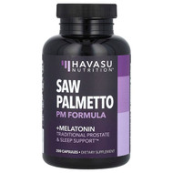 <img alt="Havasu Nutrition, Saw Palmetto PM Formula + Melatonin, 200 Capsules" title="Havasu Nutrition, Saw Palmetto PM Formula + Melatonin, 200 Capsules,850008464980"