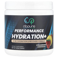 <img alt="NB Pure, Performance Hydration+, Strawberry Lemonade, 8.5 oz (240 g)" title="NB Pure, Performance Hydration+, Strawberry Lemonade, 8.5 oz (240 g),013886030566"
