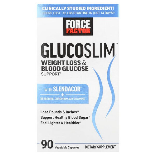 <img alt="Force Factor, Glucoslim, Weight Loss & Blood Glucose Support, 90 Vegetable Capsules" title="Force Factor, Glucoslim, Weight Loss & Blood Glucose Support, 90 Vegetable Capsules,810126661883"