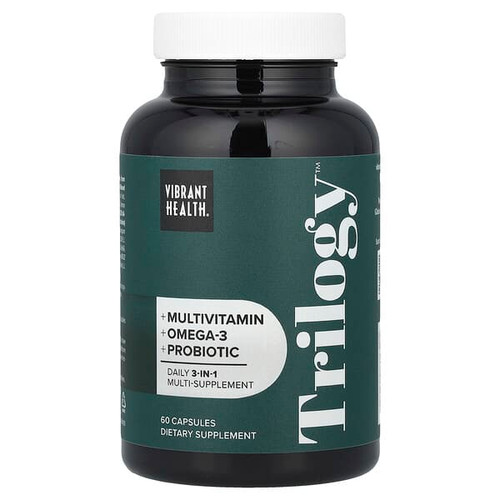 <img alt="Vibrant Health, Trilogy, Daily 3-in-1 Multi-Supplement , 60 Capsules" title="Vibrant Health, Trilogy, Daily 3-in-1 Multi-Supplement , 60 Capsules,074306802545"