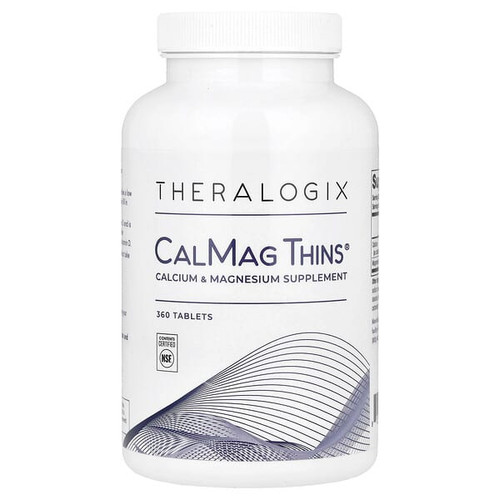 <img alt="Theralogix, CalMag Thins, 360 Tablets" title="Theralogix, CalMag Thins, 360 Tablets,813349010483"