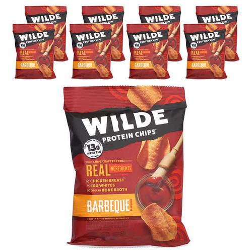 <img alt="Wilde Brands, Protein Chips, Barbeque, 8 Bags, 1.34 oz (38 g) Each" title="Wilde Brands, Protein Chips, Barbeque, 8 Bags, 1.34 oz (38 g) Each,856802008368"