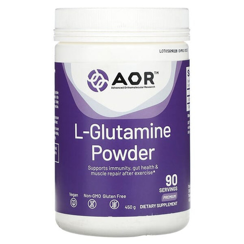 <img alt="Advanced Orthomolecular Research AOR, L-Glutamine Powder, Premium, 450 g" title="Advanced Orthomolecular Research AOR, L-Glutamine Powder, Premium, 450 g,624917080094"