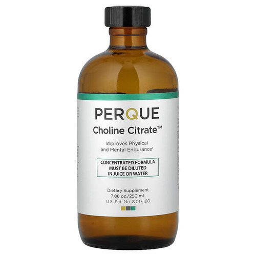 <img alt="PERQUE, Choline Citrate, 7.86 oz (250 ml)" title="PERQUE, Choline Citrate, 7.86 oz (250 ml),791760014108"