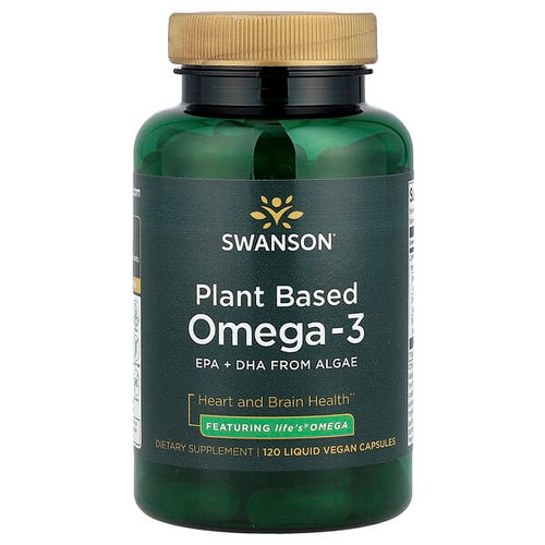 <img alt="Swanson, Plant Based Omega-3 , 120 Liquid Vegan Capsules" title="Swanson, Plant Based Omega-3 , 120 Liquid Vegan Capsules,087614171043"