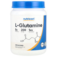 <img alt="Nutricost, L-Glutamine, Unflavored, 35.7 oz (1 kg)" title="Nutricost, L-Glutamine, Unflavored, 35.7 oz (1 kg),810014675244"