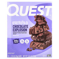 <img alt="Quest Nutrition, Overload Protein Bar, Chocolate Explosion, 12 Bars, 2.15 oz (61 g) Each" title="Quest Nutrition, Overload Protein Bar, Chocolate Explosion, 12 Bars, 2.15 oz (61 g) Each,888849015795"