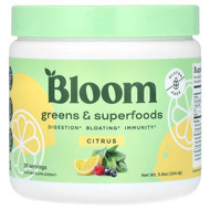 <img alt="Bloom, Greens & Superfoods, Citrus, 5.8 oz (164.4 g)" title="Bloom, Greens & Superfoods, Citrus, 5.8 oz (164.4 g),051497173036"